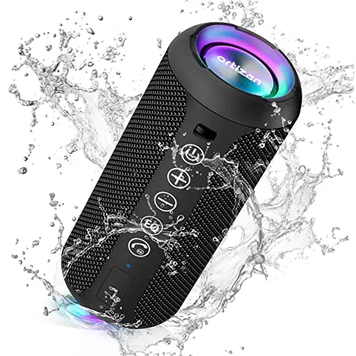 Ortizan Bluetooth speaker with LED light show