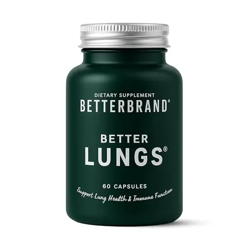Betterbrand BetterLungs Lung Support Supplement Capsules