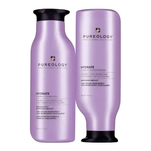Pureology Hydrate Shampoo and Conditioner bottles