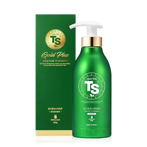 TS Gold Plus Shampoo with gold extract and biotin