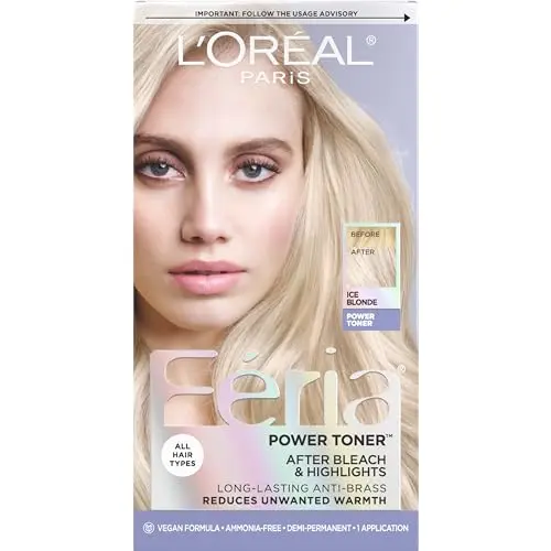 L'Oreal Paris Feria Anti Brass Power Hair Toner for blonde hair