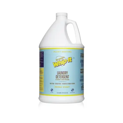 Whip-It fresh scent laundry detergent gallon size