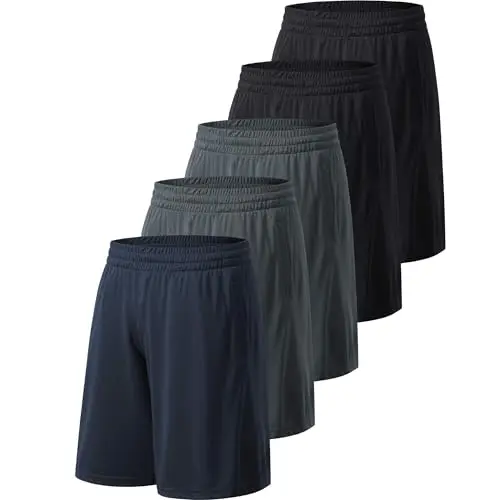 Profectors men's athletic shorts with deep pockets during workout
