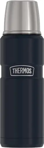 Thermos Stainless King compact bottle in Midnight Blue color