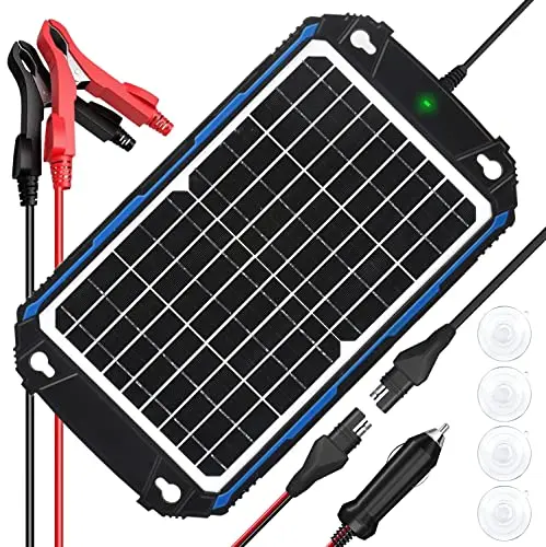 SUNER POWER waterproof solar battery charger and maintainer