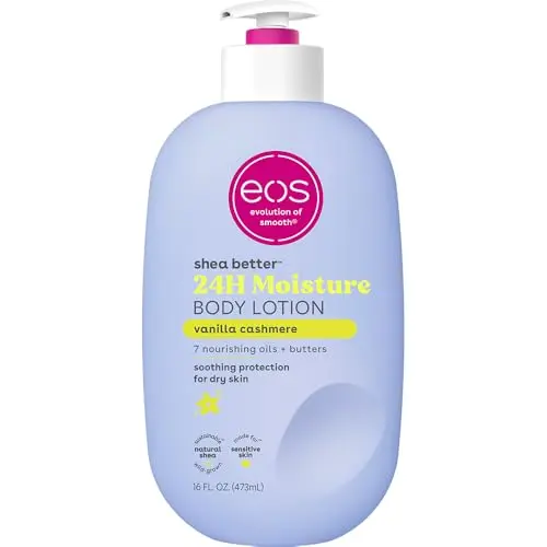 eos Shea Better Body Lotion in Vanilla Cashmere scent