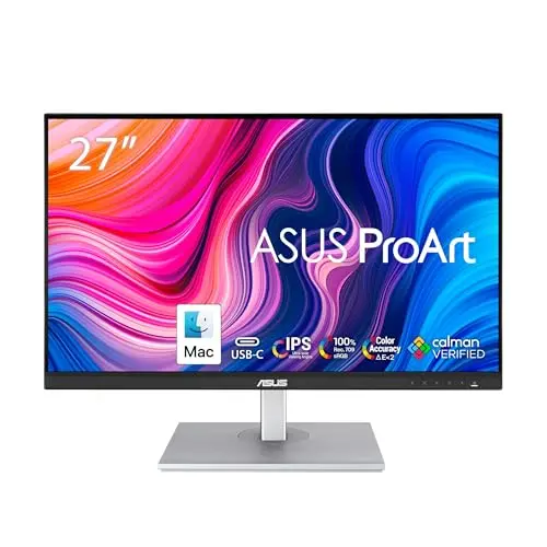 ASUS ProArt 27-inch WQHD professional monitor with color-accurate display