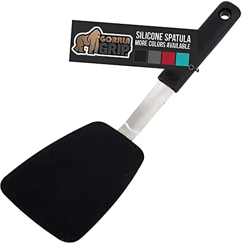 GORILLA GRIP silicone spatula with slip-resistant handle