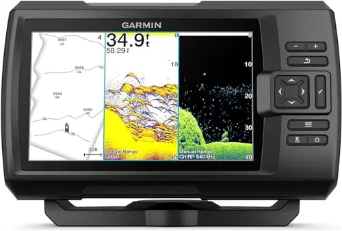 Garmin Striker Vivid 7cv fish finder with 7-inch display