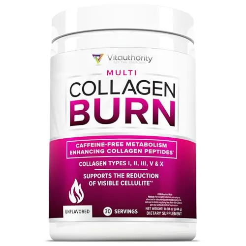 Vitauthority collagen powder for weight loss with thermogenic ingredients