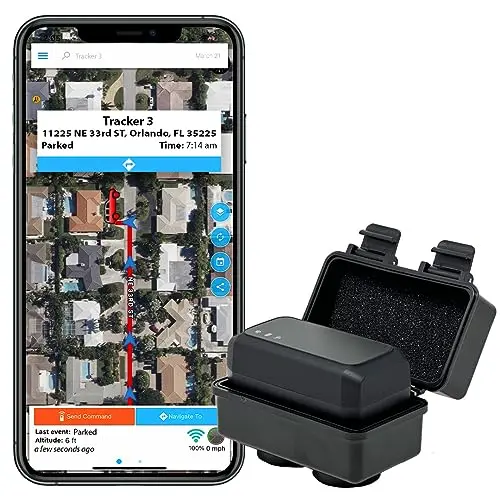 Optimus 3.0 GPS tracker in heavy-duty waterproof case
