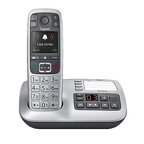 Gigaset cordless phone for seniors with SOS emergency key