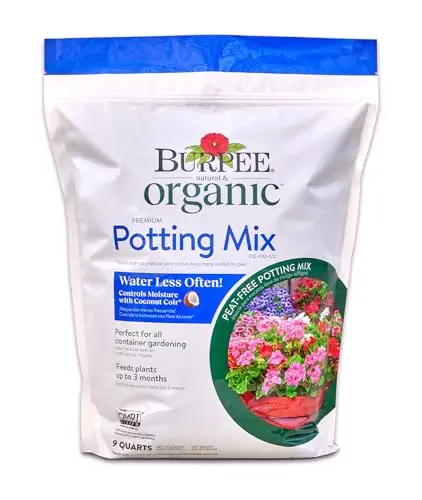 Burpee Premium Organic Potting Mix bag