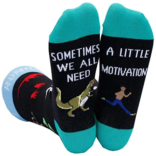 IRISGOD funny nerd socks with motivational designs