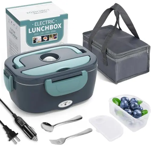 Herrfilk electric lunch box food heater with power cords