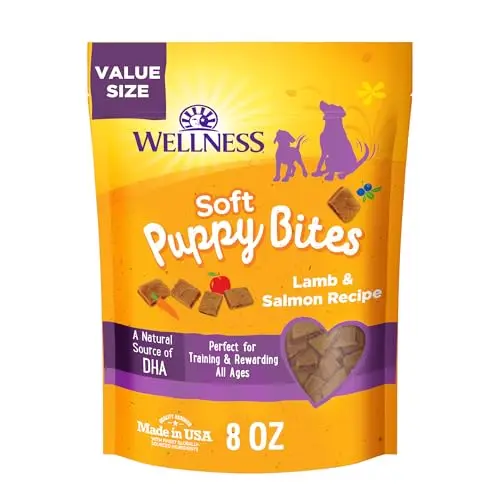 Wellness Soft Puppy Bites Lamb & Salmon Dog Treats