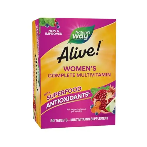 Nature's Way Alive women's multivitamin bottle