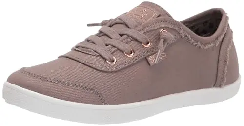 Skechers Bobs B Cute sneaker in taupe with memory foam insole
