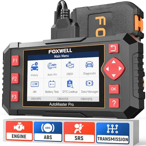 FOXWELL NT604 Elite scanner with protective case