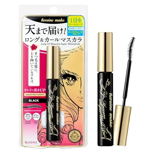HEROINE MAKE waterproof mascara with curl-locking formula
