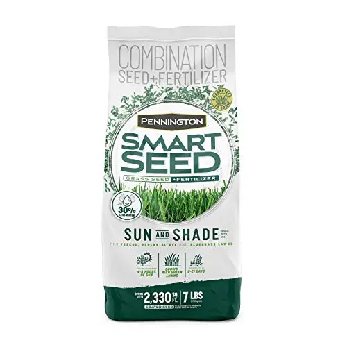 Pennington Smart Seed Sun and Shade grass mix bag