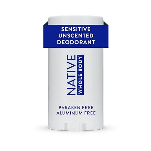 Native aluminum-free deodorant for sensitive skin