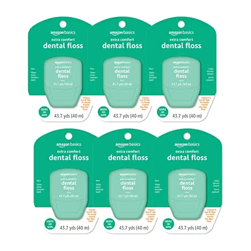 Amazon Basics Extra Comfort Mint Dental Floss package