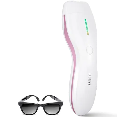 DEESS IPL hair removal device with skin detection sensor