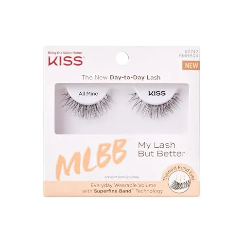 KISS My Lash But Better false eyelash clusters for natural look on hooded eyes