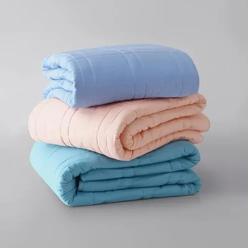 BALOO indigo weighted blanket for kids and adults