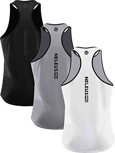 NELEUS men's athletic tank top with UPF 50+ sun protection