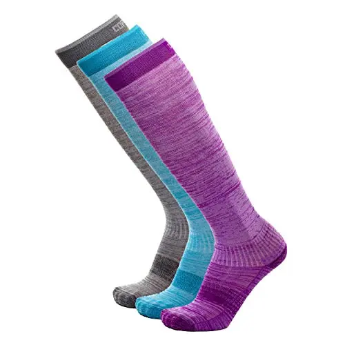 COPPER FIT Women's Knee High Compression Socks in assorted colors