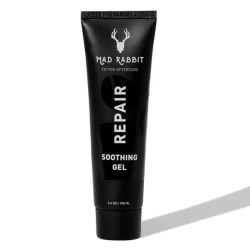 Mad Rabbit tattoo aftercare soothing gel bottle