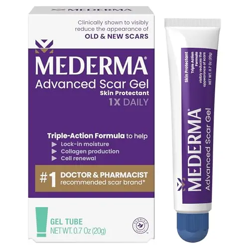 Mederma Advanced Scar Gel tube