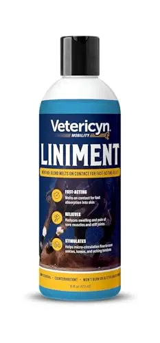 Vetericyn Mobility Equine Liniment bottle for muscle and joint pain relief