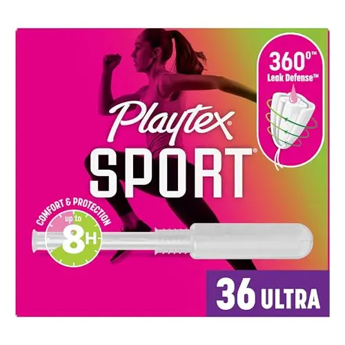 Playtex Sport Ultra tampons with comfort shape applicator