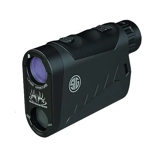 Sig Sauer Buckmasters 1500 laser rangefinder in black with red display