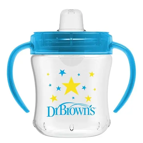 Dr. Brown's soft spout sippy cup with handles