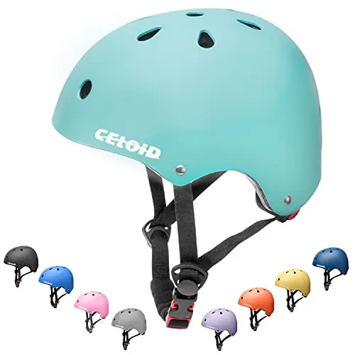 CELOID kids bike helmet in various colors with multi-sport design