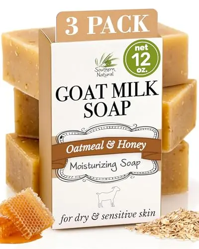 Southern Natural Oatmeal Goat Milk Soap for dry skin