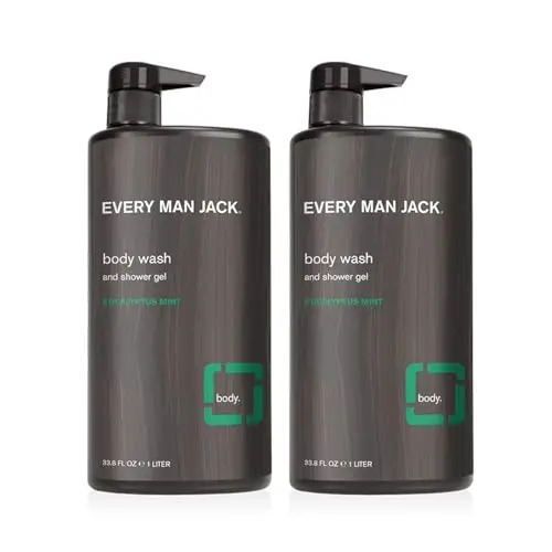 Every Man Jack Eucalyptus Mint Body Wash bottle