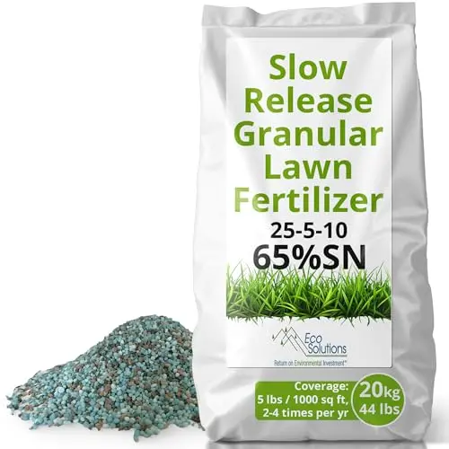 Eco Solutions slow release 25-5-10 lawn fertilizer
