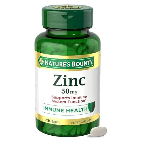 Nature's Bounty Zinc 50mg caplets