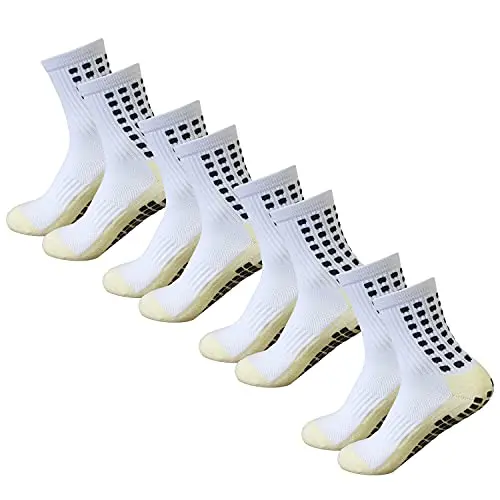 Yufree grip soccer socks with anti-slip silicone