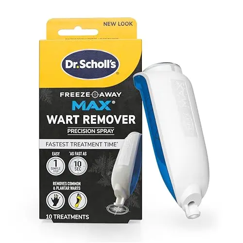 Dr. Scholl's freeze away max wart remover with precision spray