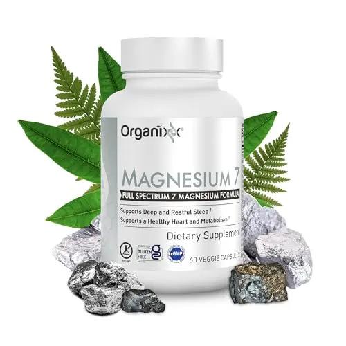 Organixx Magnesium 7 supplement bottle
