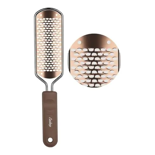 Easkep golden stainless steel foot file and callus remover