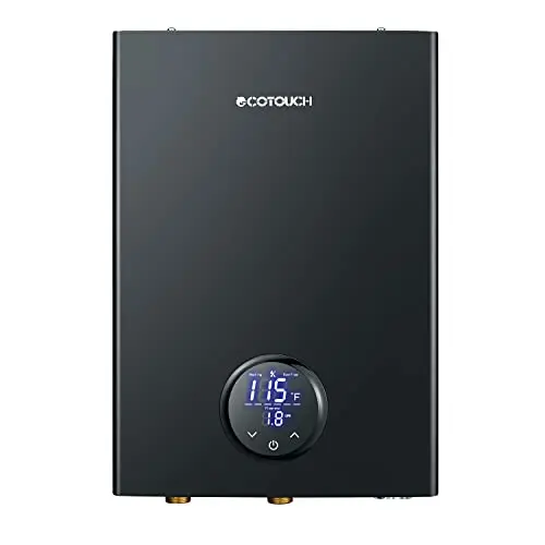 ECOTOUCH 14kW black electric tankless water heater