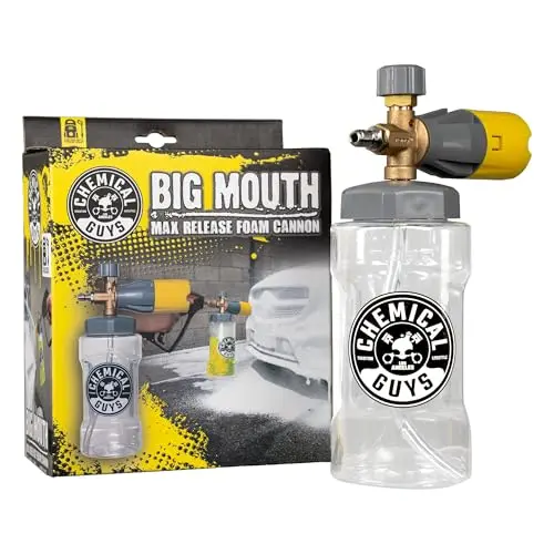 Chemical Guys Big Mouth foam cannon with large 34 oz bottle