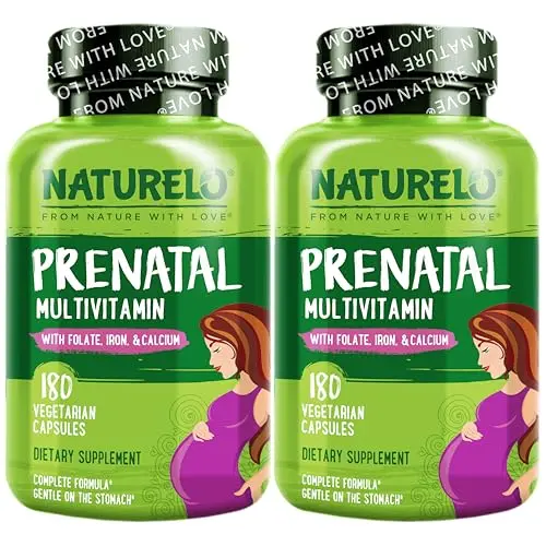 NATURELO Prenatal Multivitamin with Iron bottle